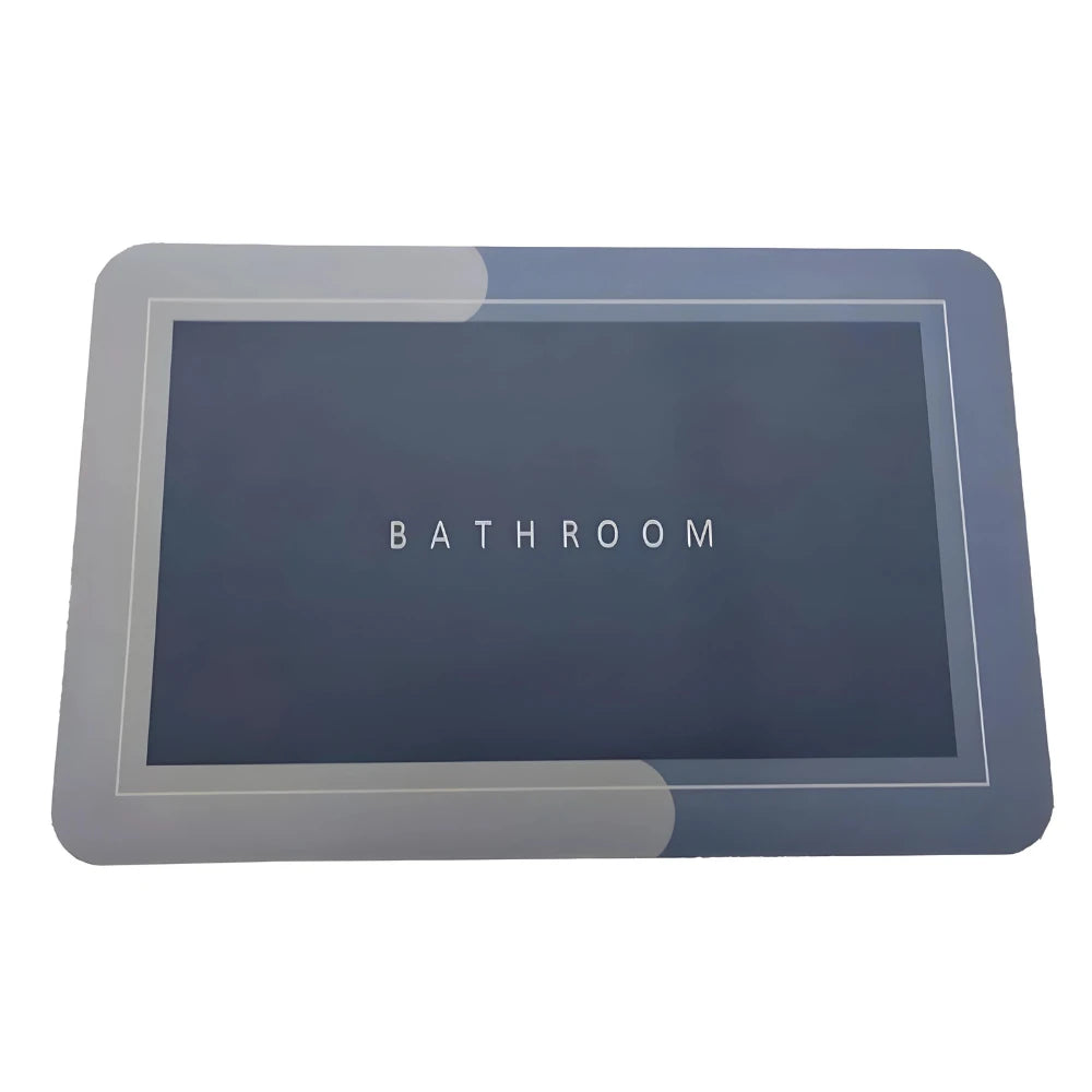 Multifunctional Rectangular Carpet For Bathroom Quick Absorption, Non-slip